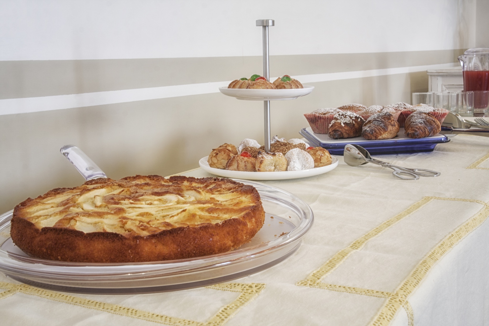 Sala colazione della Residenza Le Zagare